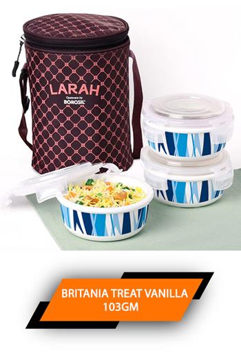Larah 3n Lunch Box Geo Blue